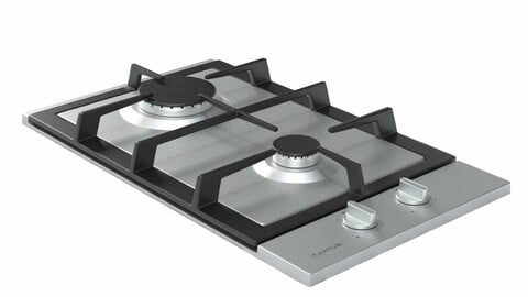 Domino Gas Cooktop CAGH32X Artusi 3D model