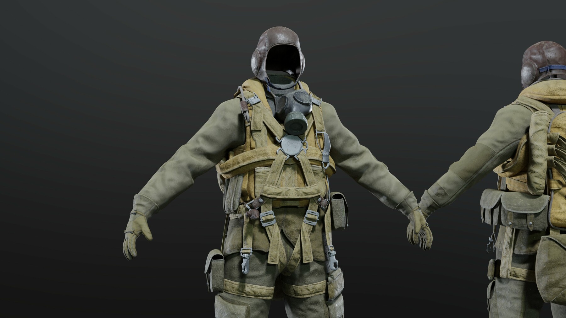 ArtStation - SOLDIER WWII USA Paratrooper Rigged | Resources