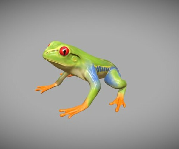 ArtStation Tree frog Game Assets
