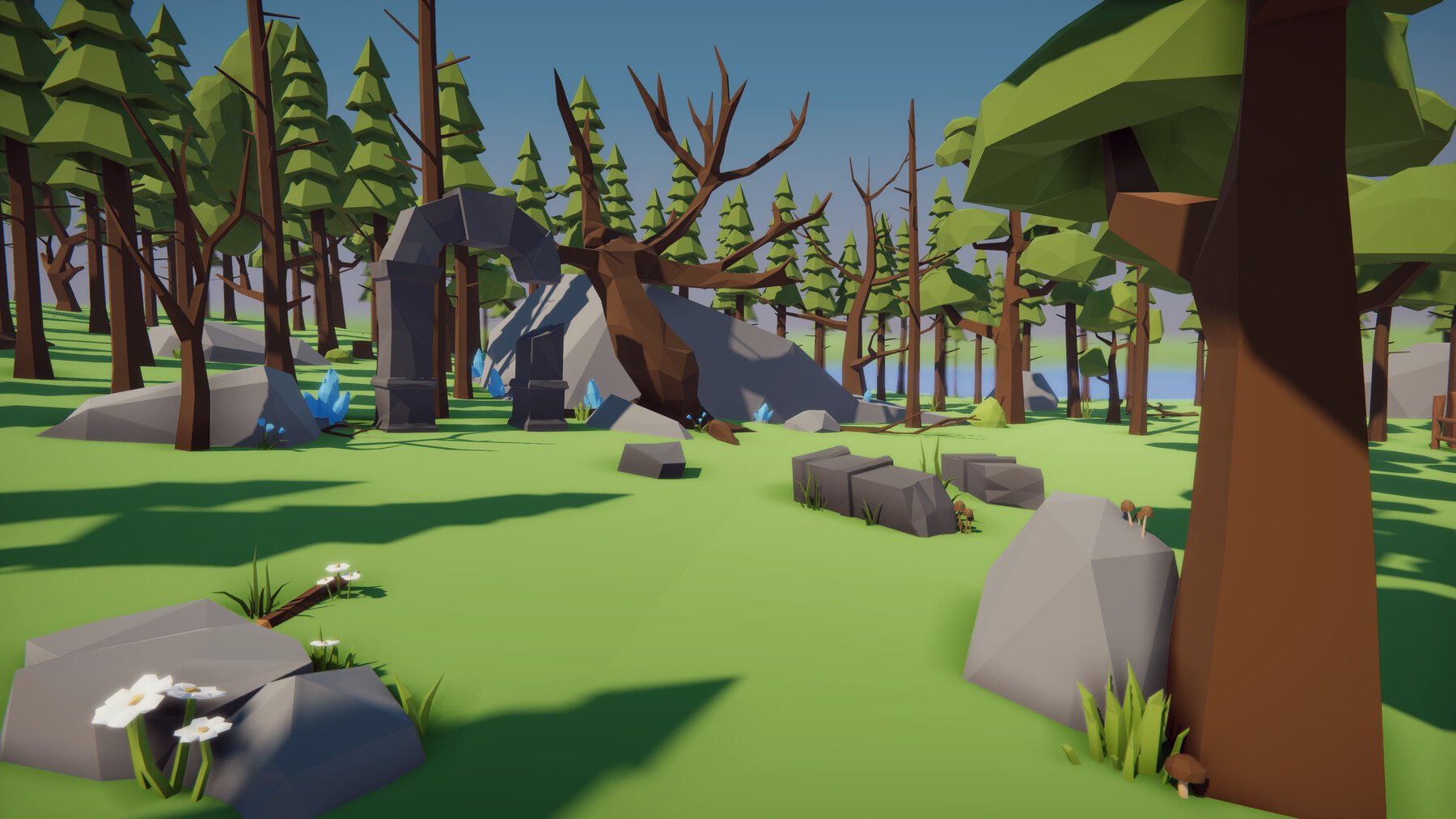 ArtStation - Low Poly Nature Pack - Asset for Unity 3D, Map and Models ...