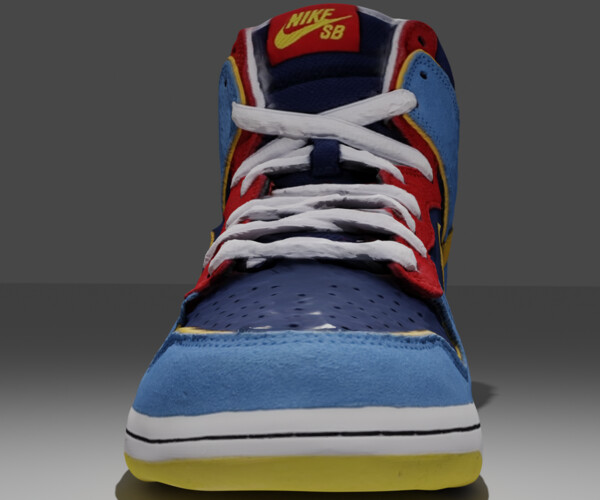 nike sb dunk high mr pacman