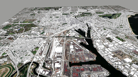 Cityscape Melbourne Australia