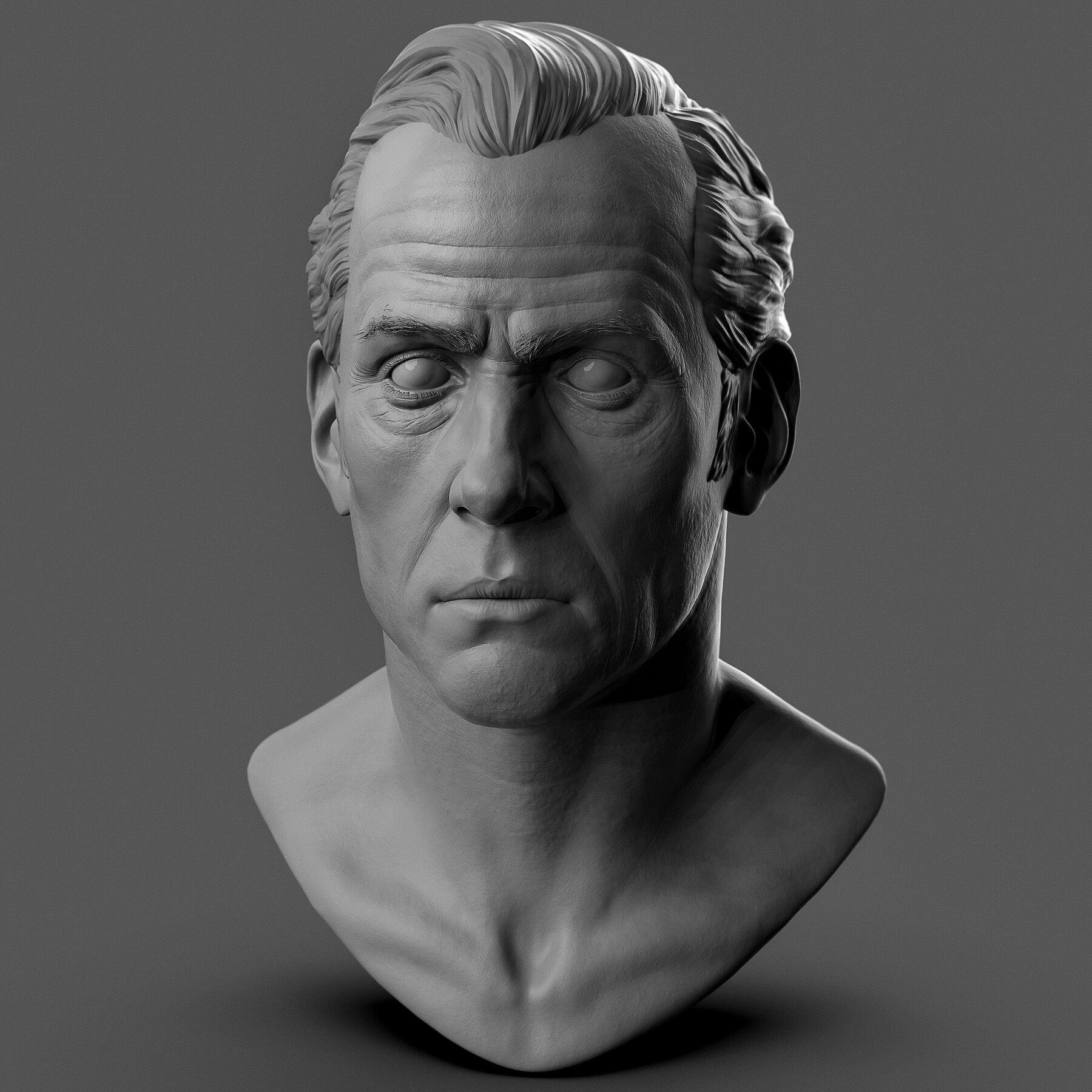 ArtStation - Male Portrait - Zbrush Sculpt | Resources