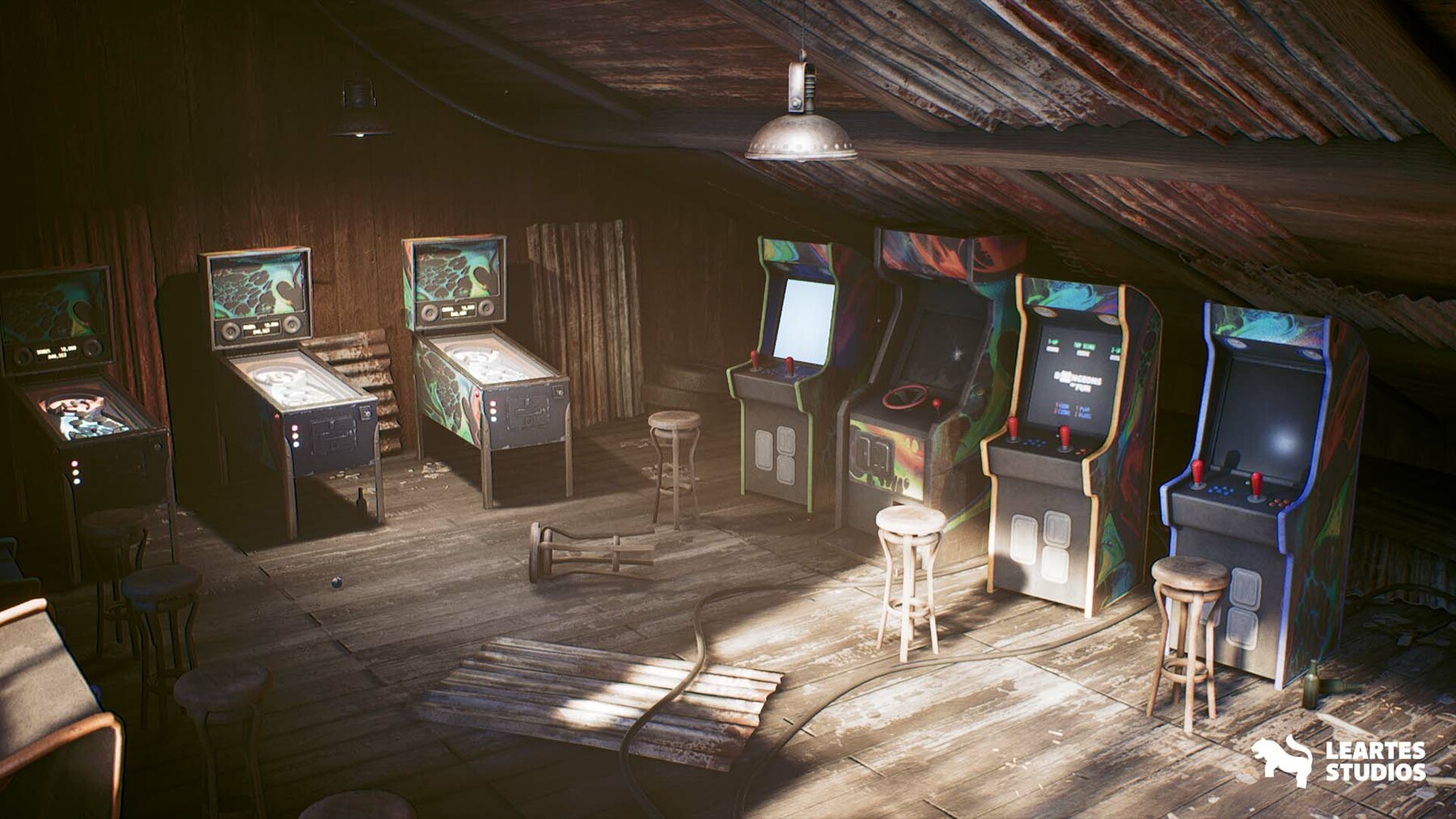 ArtStation - Retropunk Saloon Environment | Game Assets