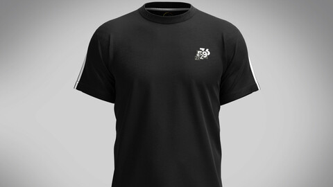 T-Shirt Casual Black