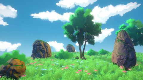 Unity Stylized Foliage