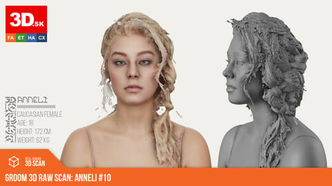 Groom 3D Reference | Anneli #10