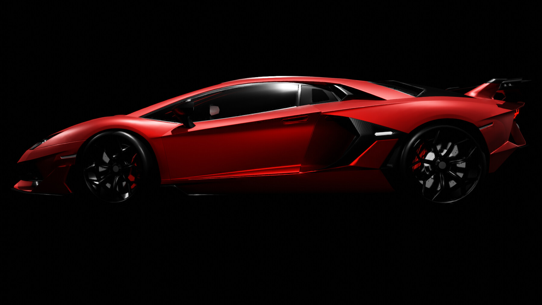 ArtStation - LAMBORGHINI AVENTADOR 770 HP GAME READY LOW POLY MODEL ...