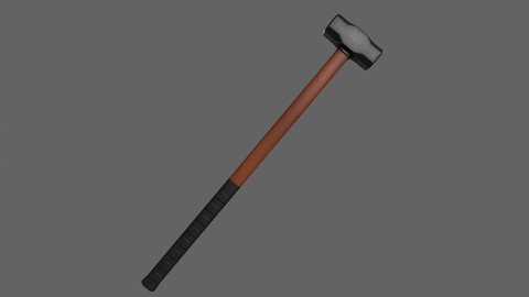 ArtStation - PBR Sledge Hammer V2d | Game Assets