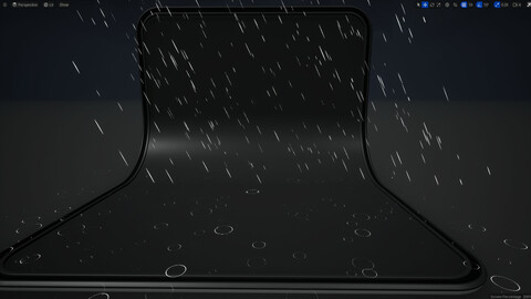 Rain and Puddle UE5 with full Control