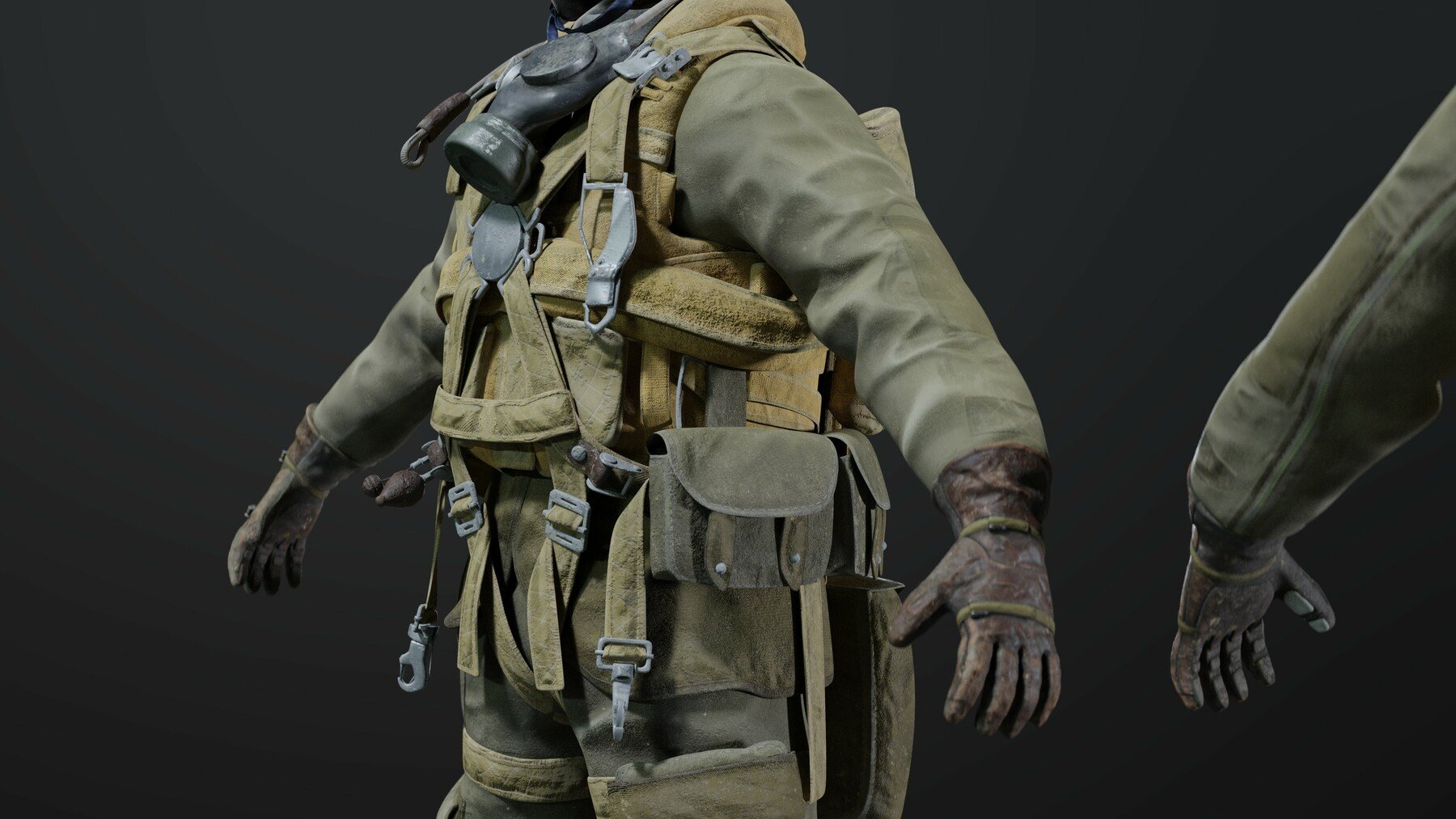 ArtStation - SOLDIER WWII USA Paratrooper | Resources