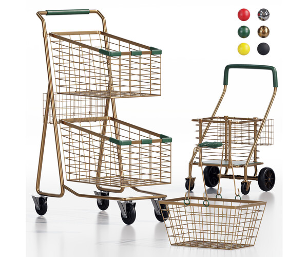 ArtStation SHOP CART SET Resources