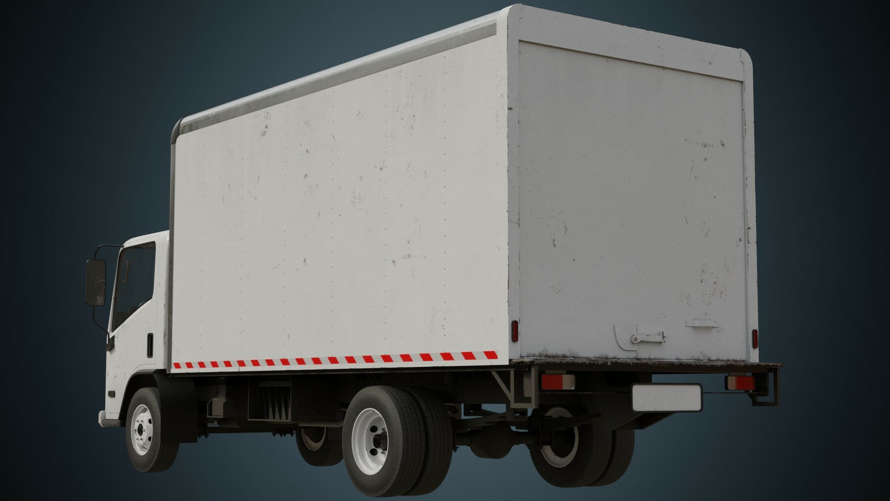 ArtStation - Box Truck 1B | Game Assets