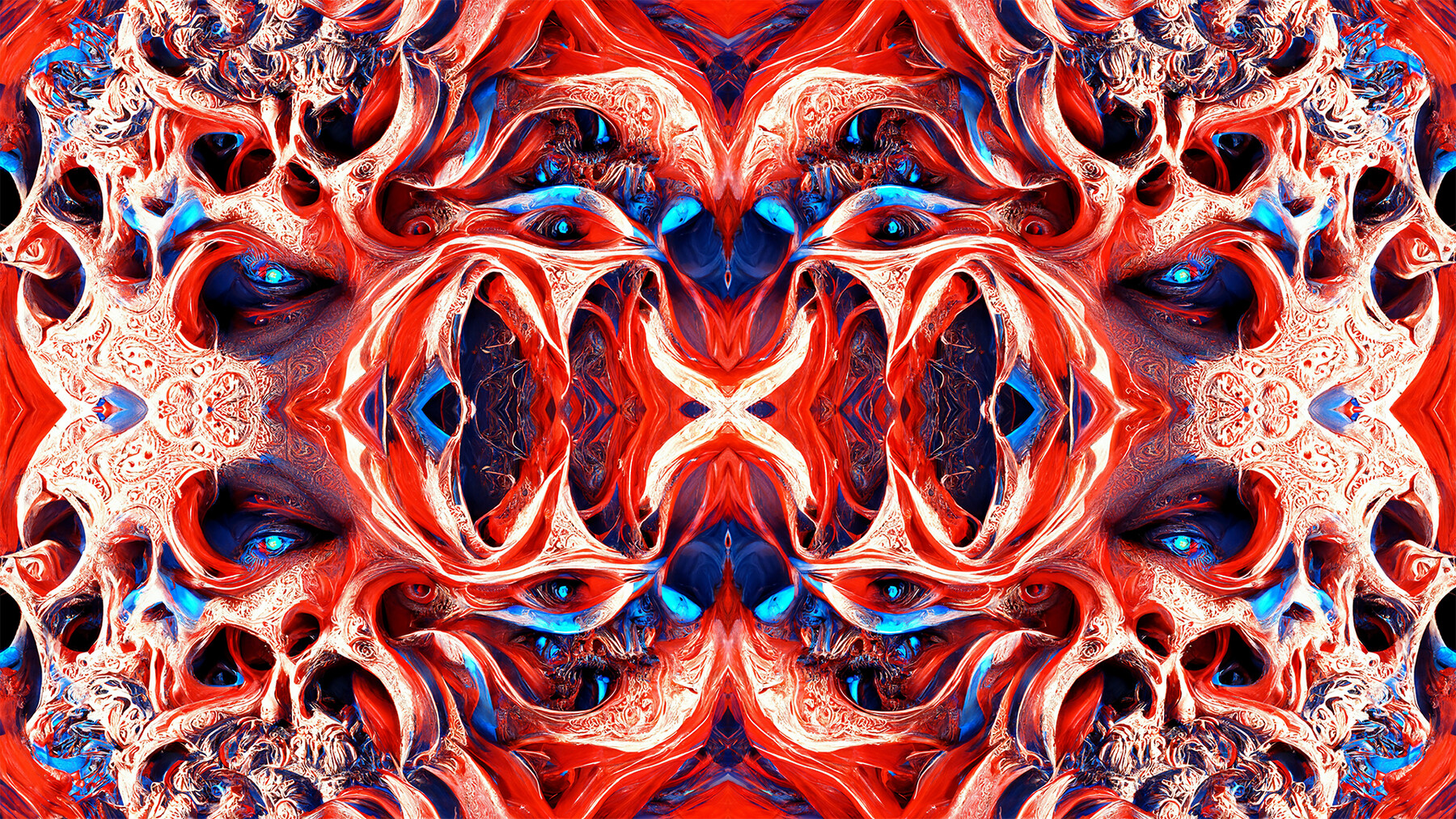 ArtStation - Abstract Wallpaper Pack 02 - 4 Wallpapers in 4K (Scarlet ...