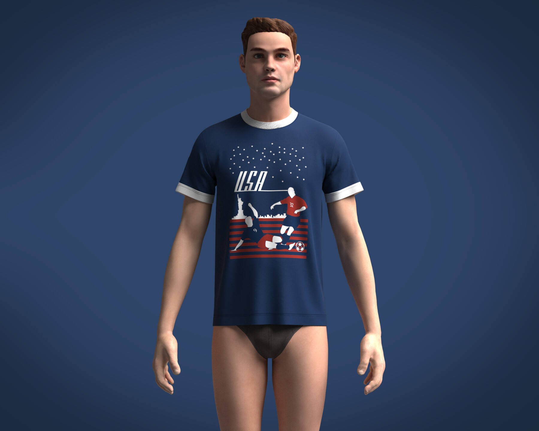 ArtStation - OVERSIZED T-SHIRTS PACK / zprj obj fbx