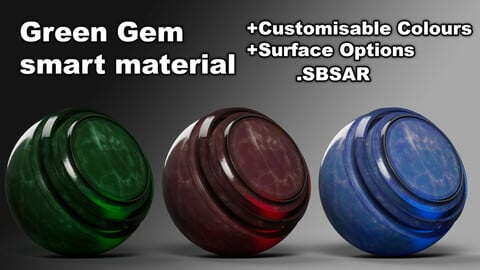 Green Gemstone - Smart material