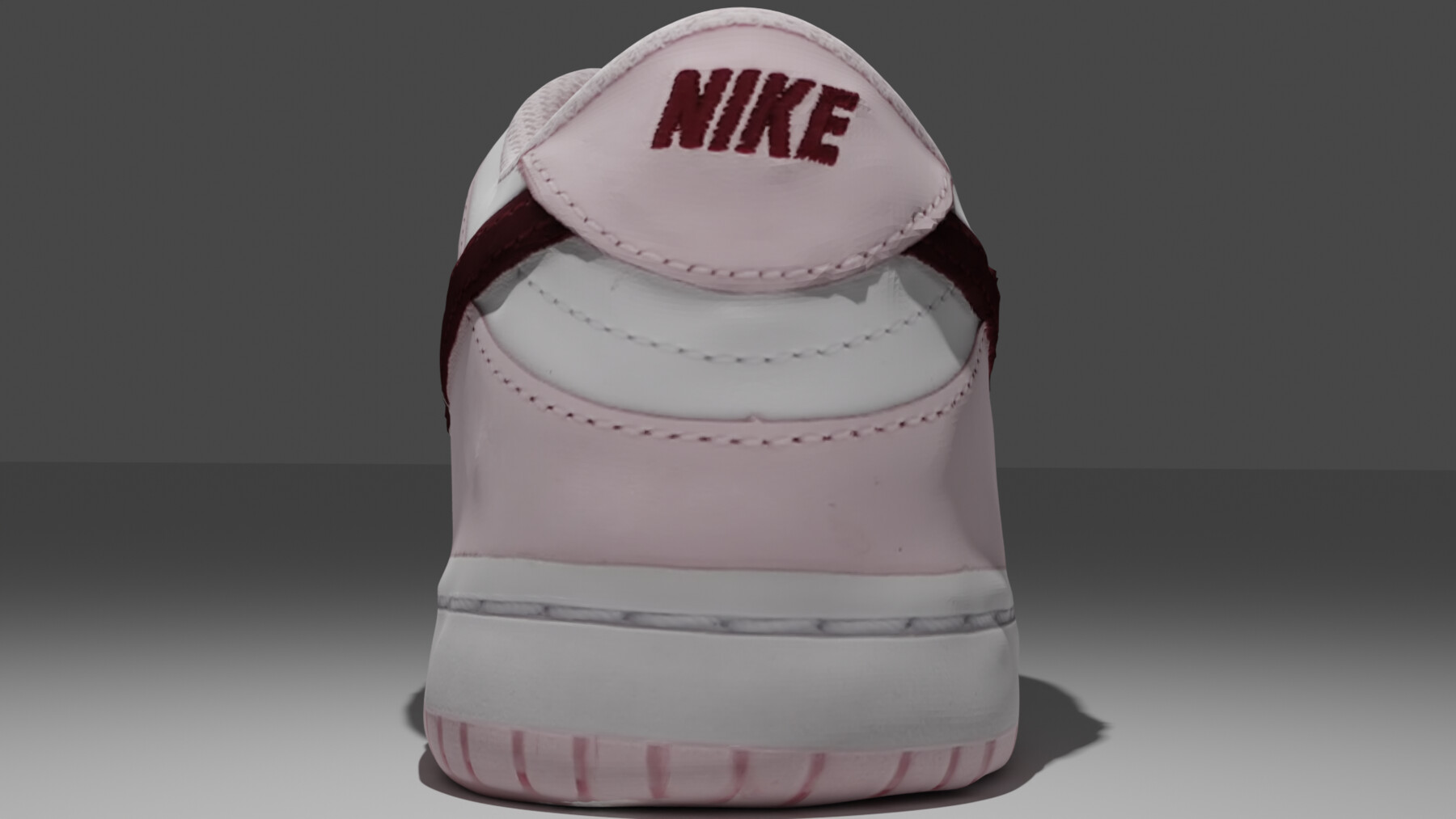 dunk lows pink and red