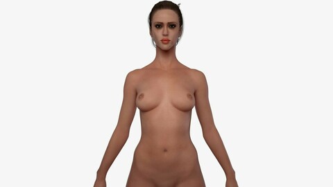 Nude Female 3d - Maya 2016 and above