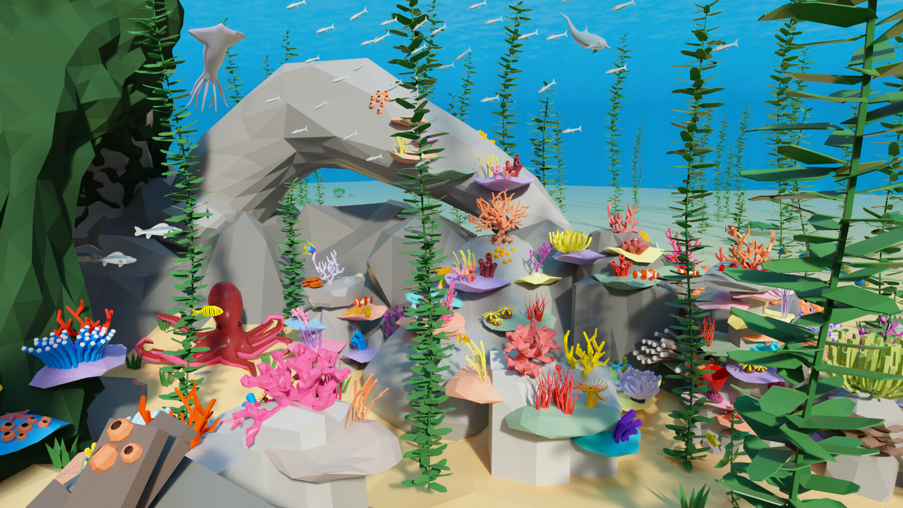 ArtStation - Underwater 1 | Game Assets