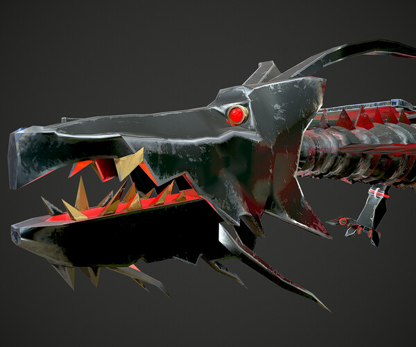 ArtStation - robot-dragon | Game Assets