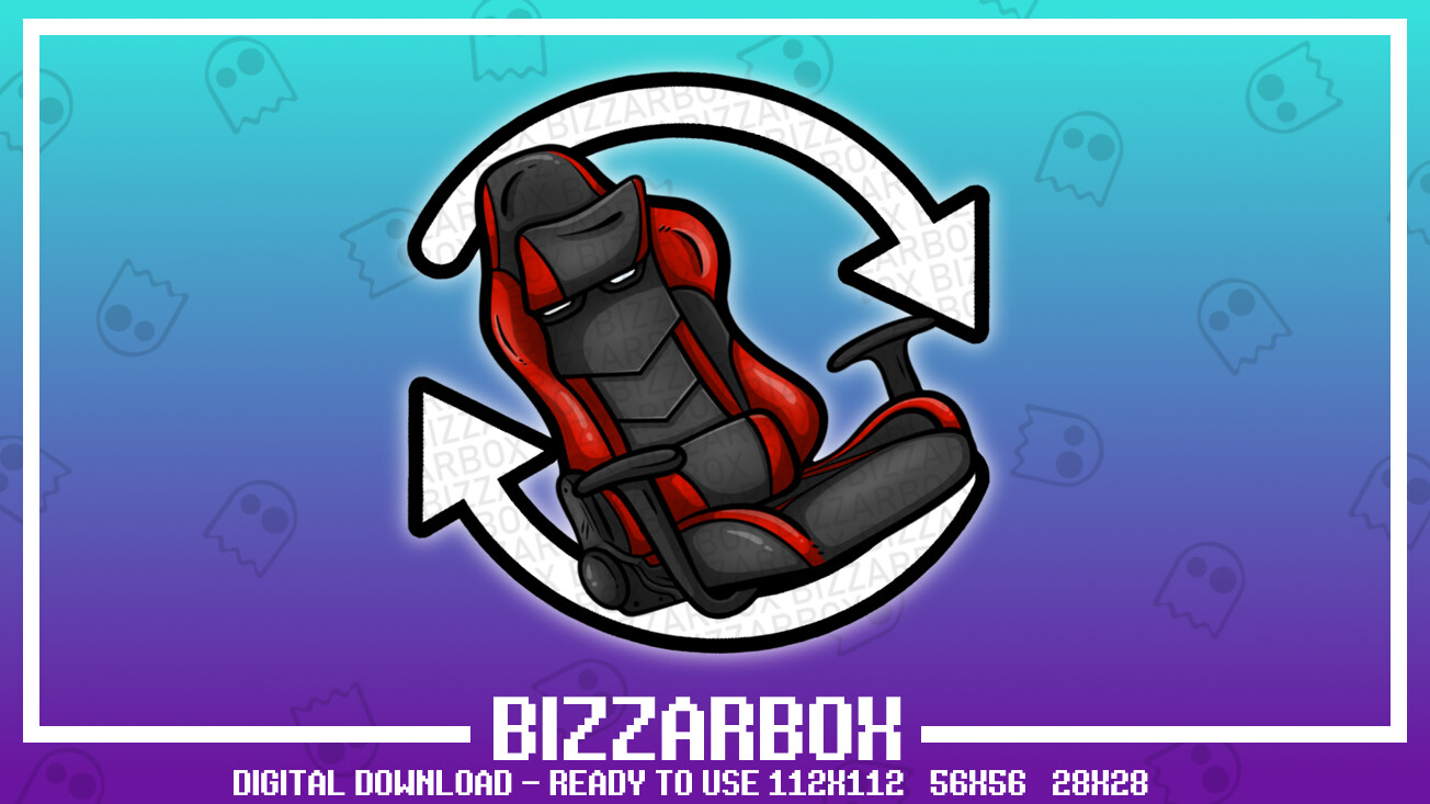 ArtStation Twitch Emote Chair Spin Artworks