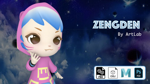 Zengden - A smart 3D baby girl for you!