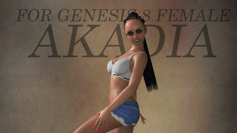Akadia For Genesis 8 Female