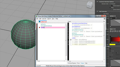 Maxya - MEL Script Editor for Autodesk Maya