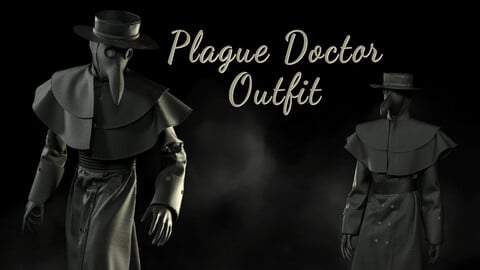 Plague Doctor Outfit OBJ+ZPRJ