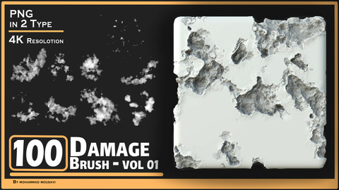 100 Damage Brush - Vol 01
