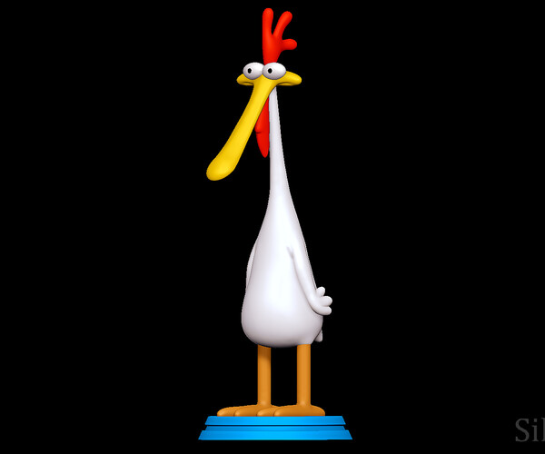 ArtStation - Chicken - Cow and Chicken 3D print model | Artworks