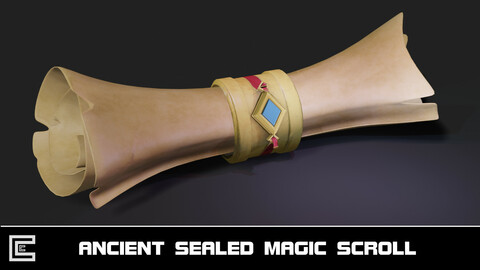 Ancient Sealed Magic Scroll