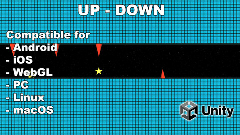 Up Down - (Unity Game) Simple Hyper Casual Game For Android And iOS