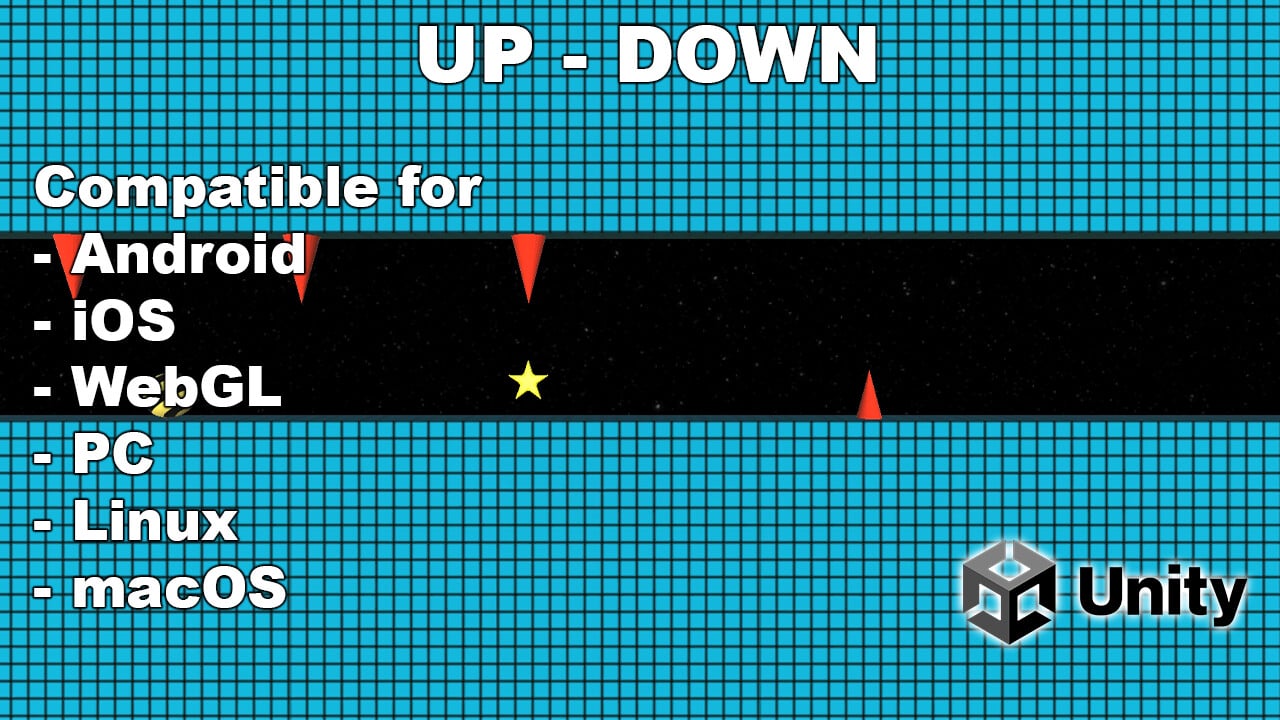 Up Down - (Unity Game) Simple Hyper Casual Game For Android And iOS