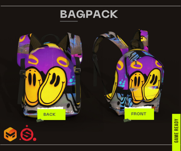 ArtStation - Bagpack 1 | Game Assets