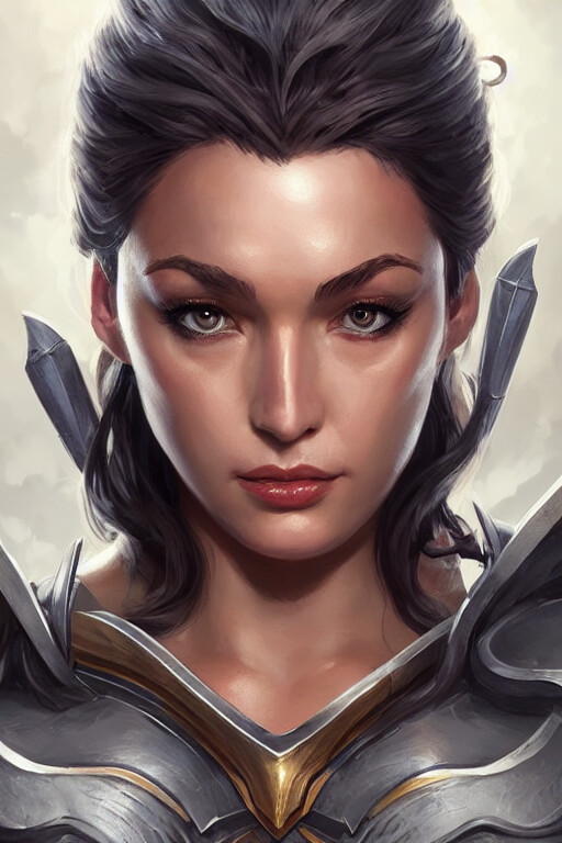 Artstation - Valkyrie Sky Amazon Beauty Hero Fantasy 3k Collection 