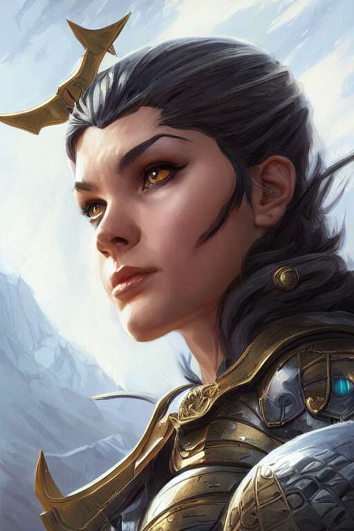 ArtStation - Valkyrie sky Amazon beauty Hero Fantasy 3k collection ...