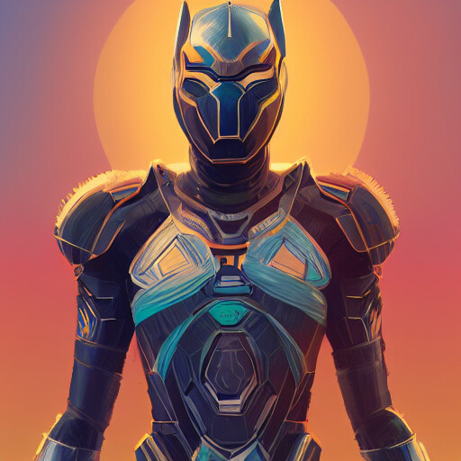 ArtStation - Suit Wakanda armor stylized helmet | Artworks