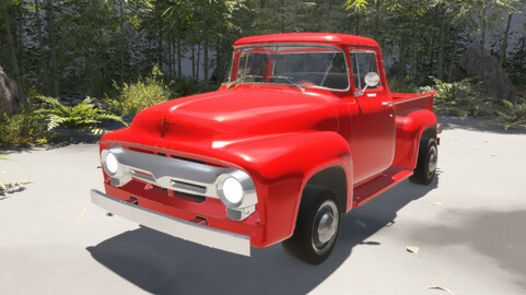 Ford F100 with Engine Sounds