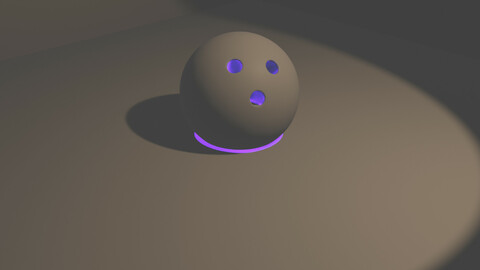 Bowling Ball with emotions