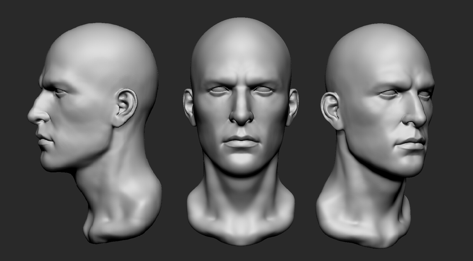 ArtStation - FREE Male Head | Resources