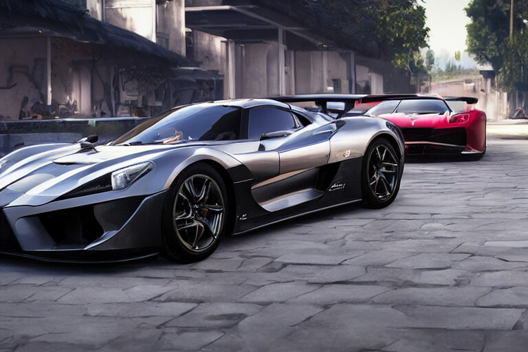 ArtStation Super Car Collection Game Assets