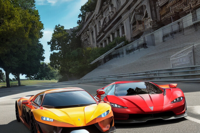 ArtStation Super Car Collection Game Assets