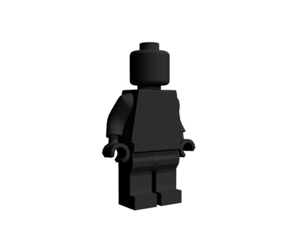 Artstation Lego Man Model Game Assets