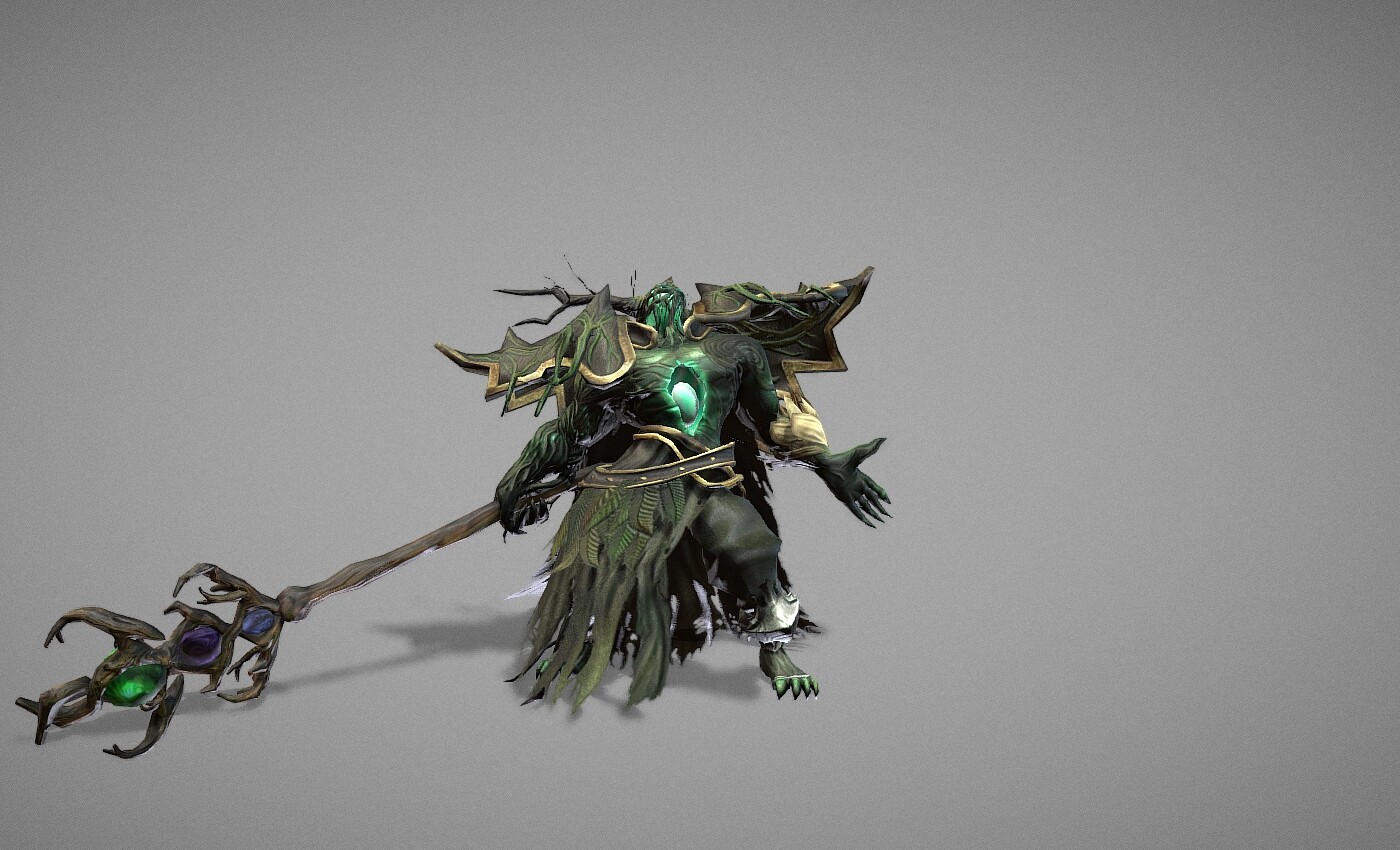 ArtStation - Necromancer Wizard Shaman | Game Assets