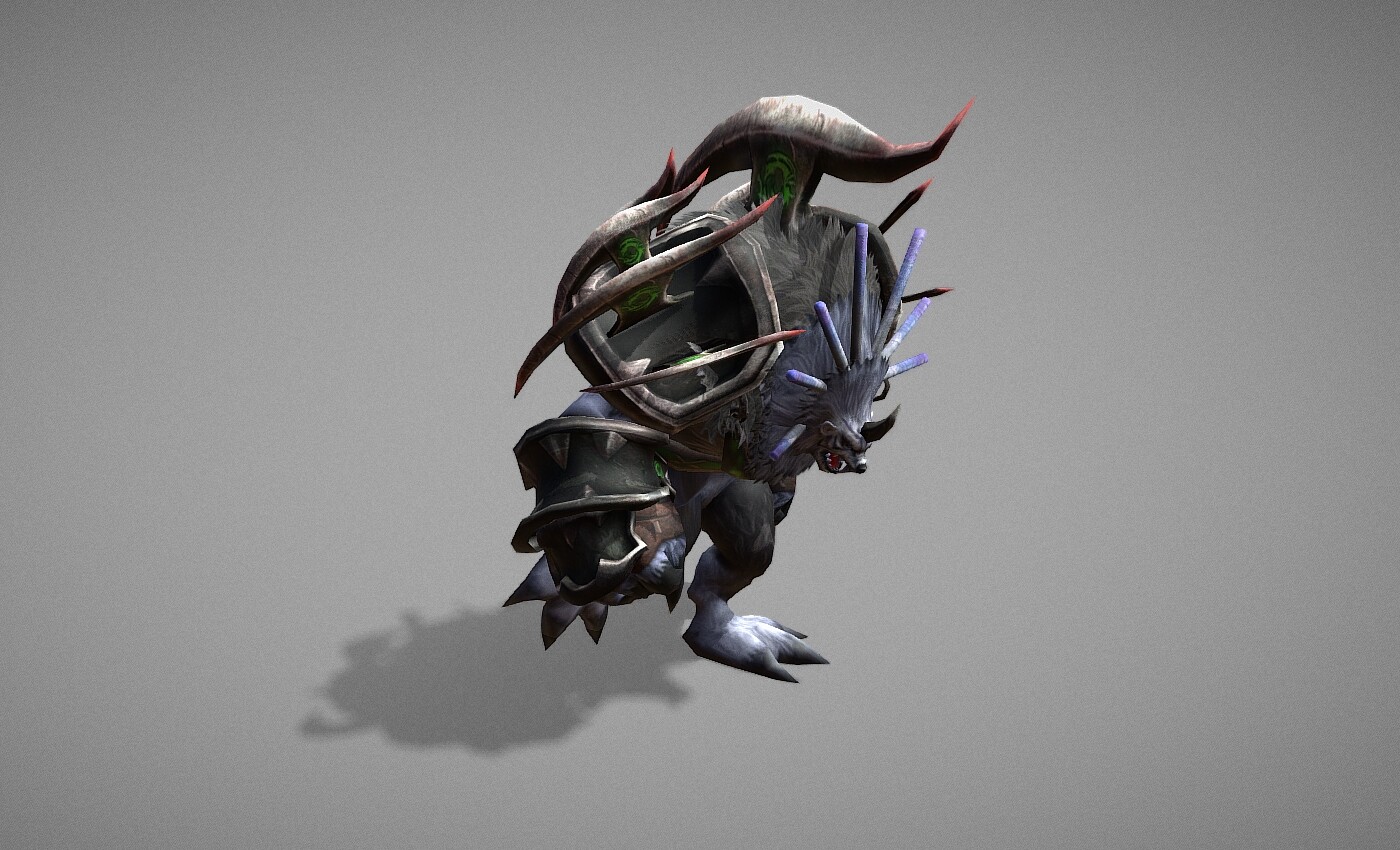 ArtStation - Beast Master Creature Wolf | Game Assets