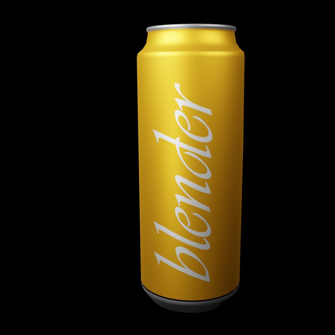 ArtStation drink soda can model Tutorials