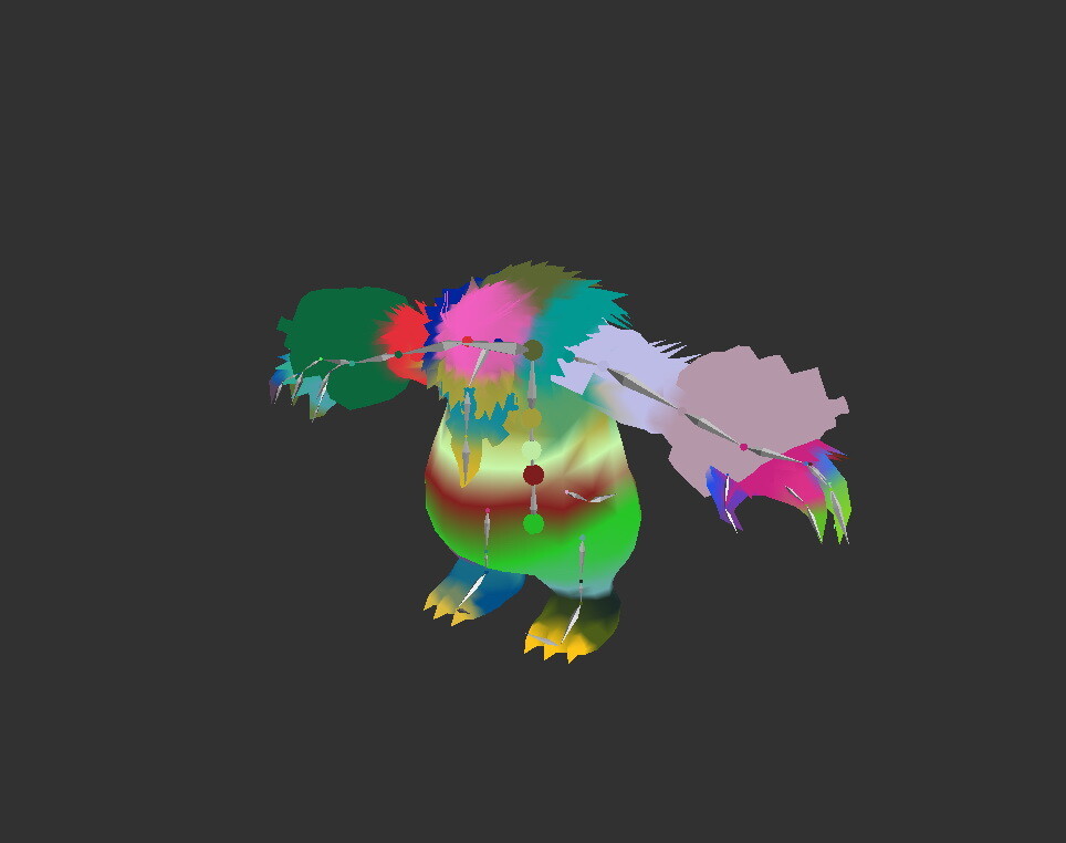 ArtStation - Owl Bear Creature | Game Assets