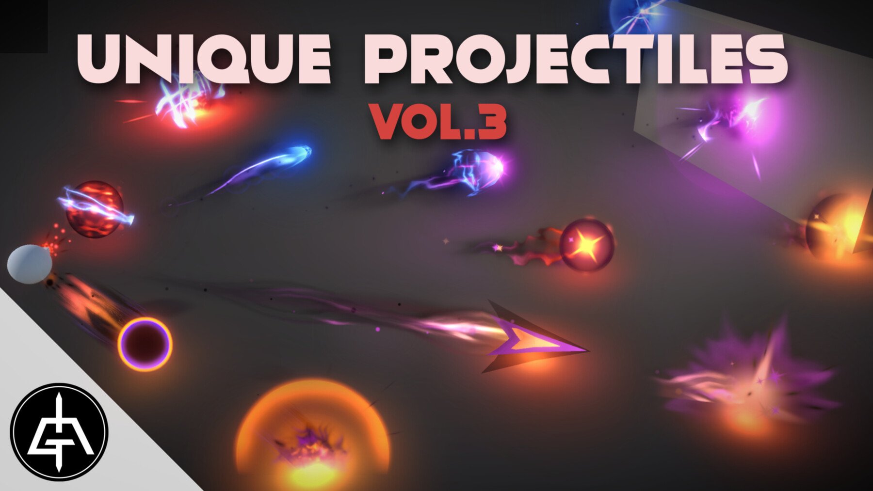 ArtStation - Unique Projectiles - Mega Pack - Vol. 1 | Game Assets