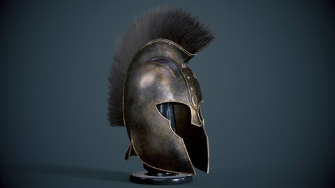 Helmet of Achilles (Game Ready)